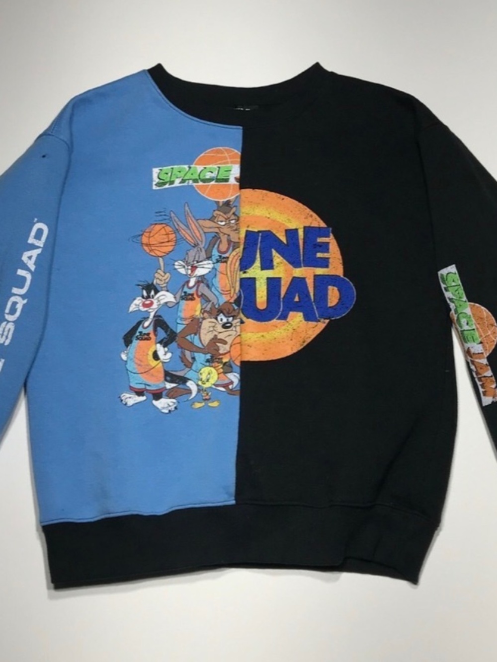 Space jam vintage style crewneck sweater